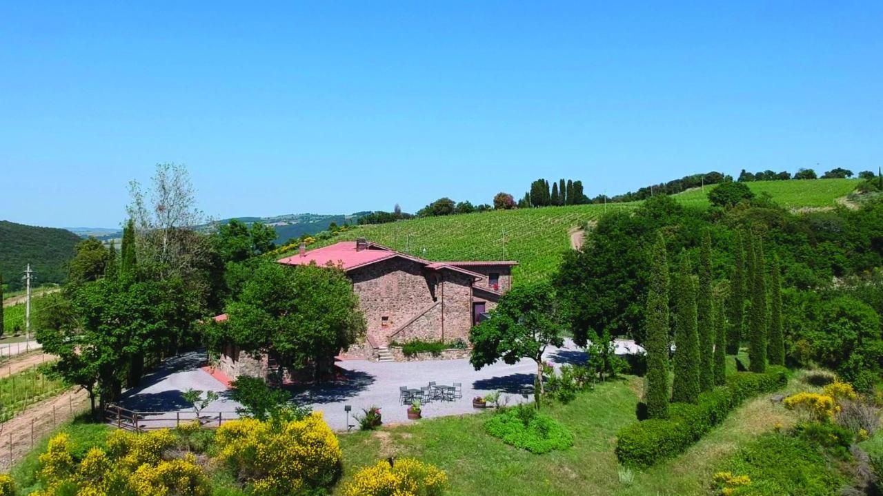 La Poderina Appartamenti Castelnuovo dellʼAbate Buitenkant foto